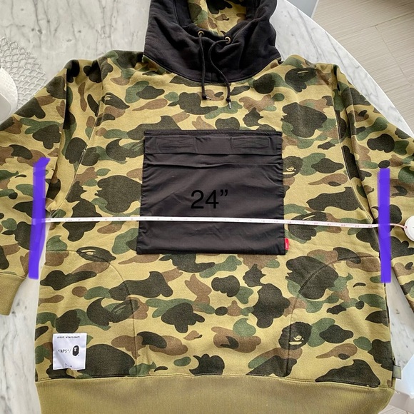 BAPE camo authentic sweatshirt!  New w tags! - Picture 11 of 11